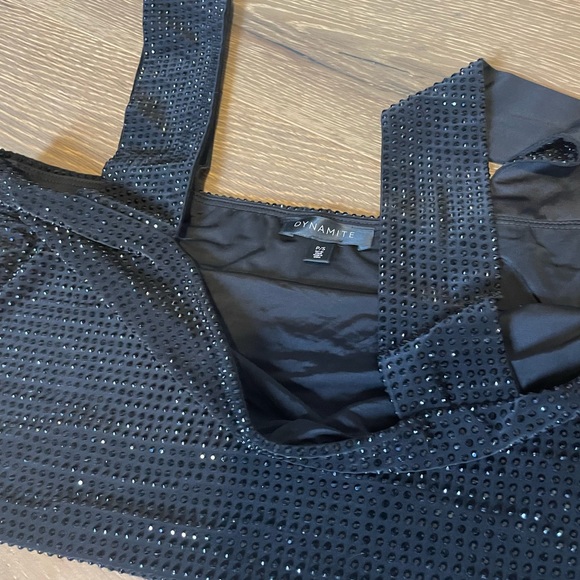 Dynamite rhinestone long skirt and top - Picture 3 of 6